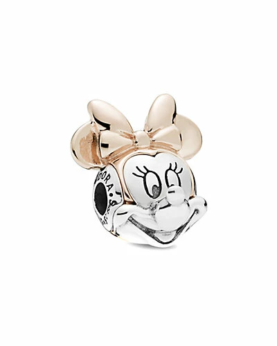 Pandora ESSENCE Rose & Silver Minnie Portrait Charm Women 1 Pandora ESSENCE Rose & Silver Minnie Portrait Charm Women