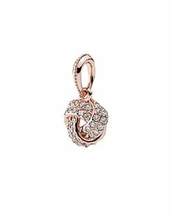 Pandora Rose CZ Sparkling Love Knot Pendant Women
