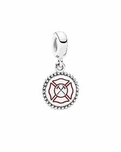 Pandora Silver Firefighter Dangle Charm Women