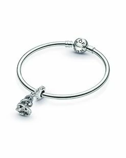 Pandora X Disney Silver CZ Cinderella Charm Women -Pandora Sales Store 6030175547 RLLD 5