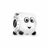 Pandora Silver Heart Melter Murano Charm Women