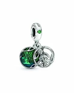 Pandora X Star Wars Silver Crystal Yoga Charm Women