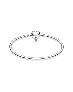 Pandora Silver Moments Infinity Heart Bangle Bracelet Women -Pandora Sales Store 6030220108 RLLD 3