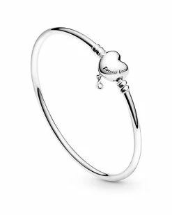 Pandora Silver Moments Infinity Heart Bangle Bracelet Women -Pandora Sales Store 6030220108 RLLD 4