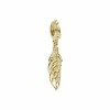 Pandora 18K Over Silver CZ Floating Grains Dangle Charm Women