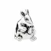 Pandora Silver Kangaroo & Baby Charm Women