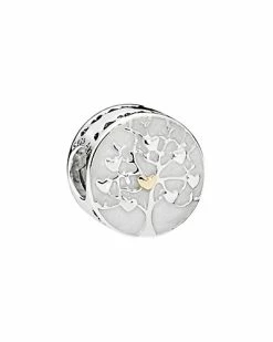 Pandora 14K & Silver Enamel Tree Of Hearts Charm Women