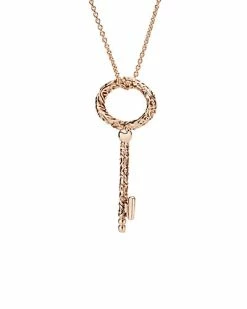 Pandora Rose Regal Key Necklace Women
