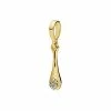 Pandora 18K Over Silver CZ Pendant Women
