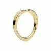 Pandora 18K Over Silver Signature Arcs Of Love Ring Women