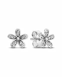 Pandora Silver Dazzling Daisy Studs Women
