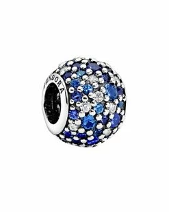 Pandora Silver CZ Mosaic Pave Charm Women