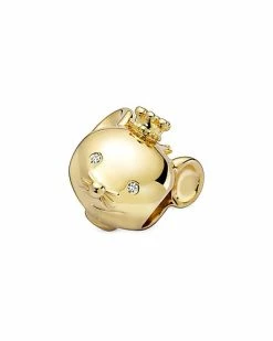 Pandora Moments 14K Rose Gold Plated CZ Chinese Zodiac Rat Charm Women -Pandora Sales Store 6030387407 RLLD 4