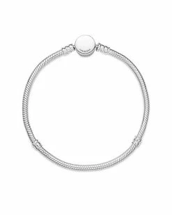 Pandora Moments Silver Snake Chain Bracelet Women -Pandora Sales Store 6030387408 RLLD 3