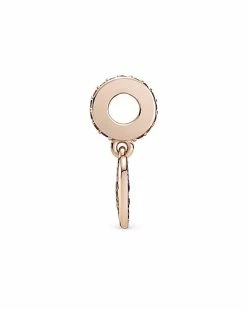 Pandora Moments 14K Rose Gold Plated CZ Heart Dangle Charm Women -Pandora Sales Store 6030387410 RLLD 3