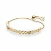Pandora 18K Over Silver CZ Limited Edition Shine Honeybee Bracelet Women