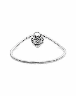 Pandora Moments Silver Snake Chain Bracelet Women