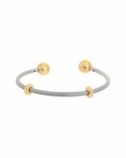 Pandora Moments 14K & Silver Plated Open Bracelet Women