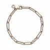 Pandora 14K Rose Gold Plated CZ Bracelet Women