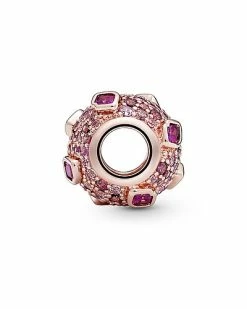 Pandora Moments 14K Rose Gold Plated Gemstone Kiss Charm Women -Pandora Sales Store 6030425898 RLLD 3