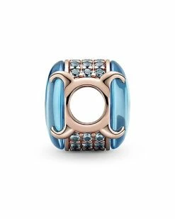 Pandora Rose 14K Gold Plated Crystal Charm Women -Pandora Sales Store 6030425901 RLLD 3