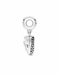 Pandora Silver CZ Sneaker Shoe Dangle Charm Women -Pandora Sales Store 6030445184 RLLD 3
