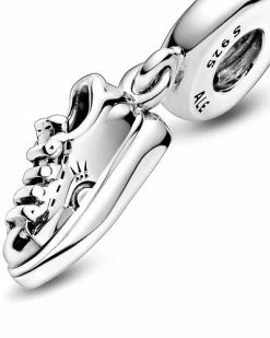 Pandora Silver CZ Sneaker Shoe Dangle Charm Women -Pandora Sales Store 6030445184 RLLD 4