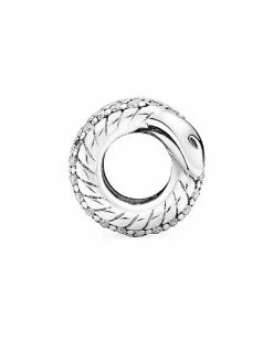 Pandora Moments Silver CZ Snake Sharm Charm Women -Pandora Sales Store 6030445790 RLLD 3