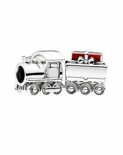 Pandora Moments Silver Christmas Train Charm Women