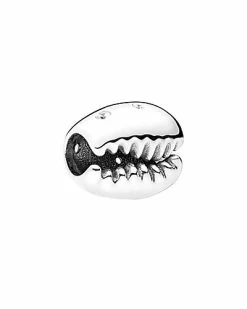 Pandora Moments Silver CZ Cowrie Shell Charm Women