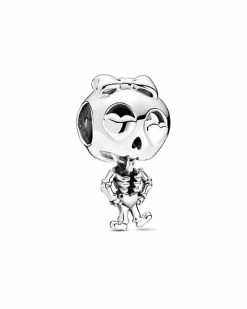 Pandora Silver Skeleton Girl Charm Women