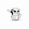 Pandora X Star Wars Silver Grogu Charm Women