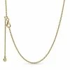 Pandora Moments 14K Plated Cable Chain Necklace Women