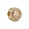 Pandora Timeless 14K Plated CZ Abstract Charm Women