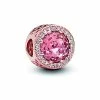 Pandora Timeless 14K Rose Gold Plated Gemstone Charm Women