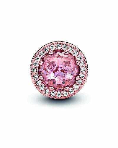 Pandora Timeless 14K Rose Gold Plated Gemstone Charm Women 2 Pandora Timeless 14K Rose Gold Plated Gemstone Charm Women - Image 2