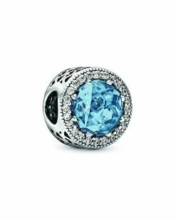 Pandora Timeless Silver Gemstone Abstract Charm Women