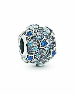 Pandora Moments Silver Gemstone Star Charm Women
