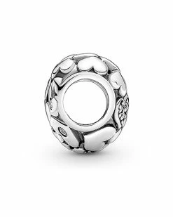 Pandora Moments Silver CZ Heart Charm Women 8 Pandora Moments Silver CZ Heart Charm Women -Pandora Sales Store 6030551082 RLLD 3