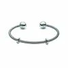 Pandora Moments Silver Bangle Bracelet Women