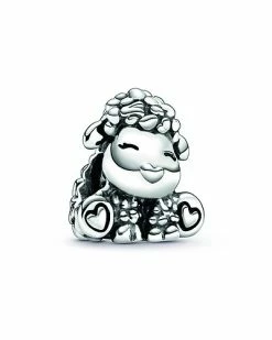 Pandora Moments Silver Sheep Charm Women