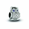Pandora Moments Silver Owl Charm Women
