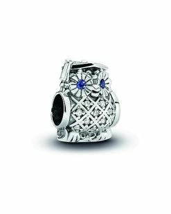 Pandora Moments Silver Owl Charm Women