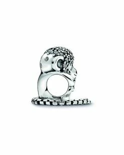 Pandora Moments Silver CZ Monkey Charm Women -Pandora Sales Store 6030565167 RLLD 3