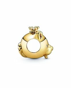 Pandora Moments 14K Plated CZ Chinese Zodiac Dog Charm Charm Women -Pandora Sales Store 6030565170 RLLD 3