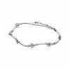 Pandora Moments Silver CZ Daisy Bracelet Chain Women