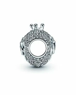 Pandora Moments Silver CZ Heart & Crown Charm Women -Pandora Sales Store 6030565176 RLLD 3