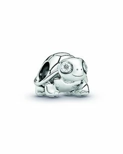 Pandora Sales Store 24 Pandora Moments Silver CZ Turtle Charm Women