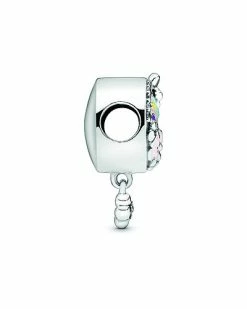 Pandora Moments Silver CZ Flower & Rainbow Charm Women -Pandora Sales Store 6030565190 RLLD 3
