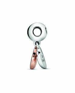 Pandora Moments 14K Rose Gold Plated & Silver Like Mother, Like Daughter Charm Women -Pandora Sales Store 6030565192 RLLD 3